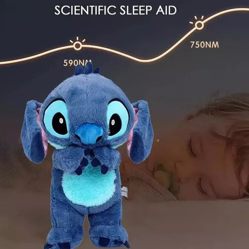 Peluche relajante que simula respiracion (azul)